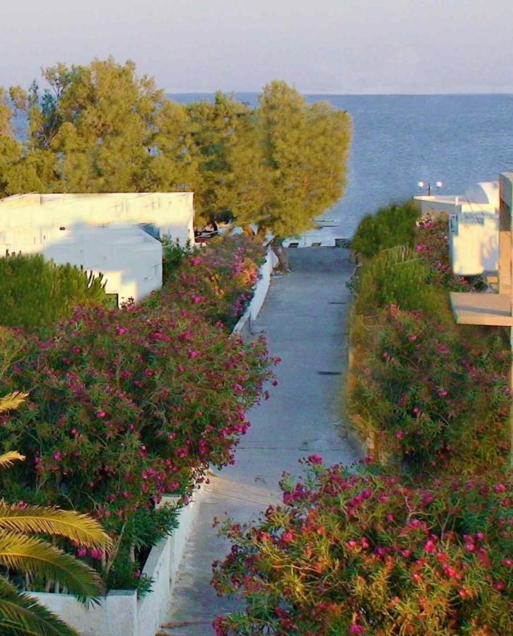 Located By The Sea One Beachfront Private Captain Lazaros Pool Villa With Loft In 750Sqm Spacious Private Plot-Jacuzzi-Sunrelax-Furnished Terace-Gazebo-Private Parking,Sleep 3 Adults And 2 Children, Just Steps From The Black Beach-Seaview Perissa  Exterior foto